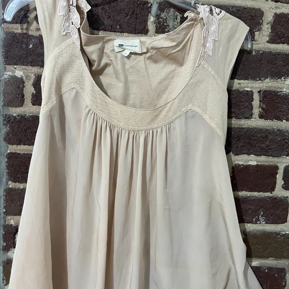 Athé Vanessa Bruno Dusty Rose Blouse